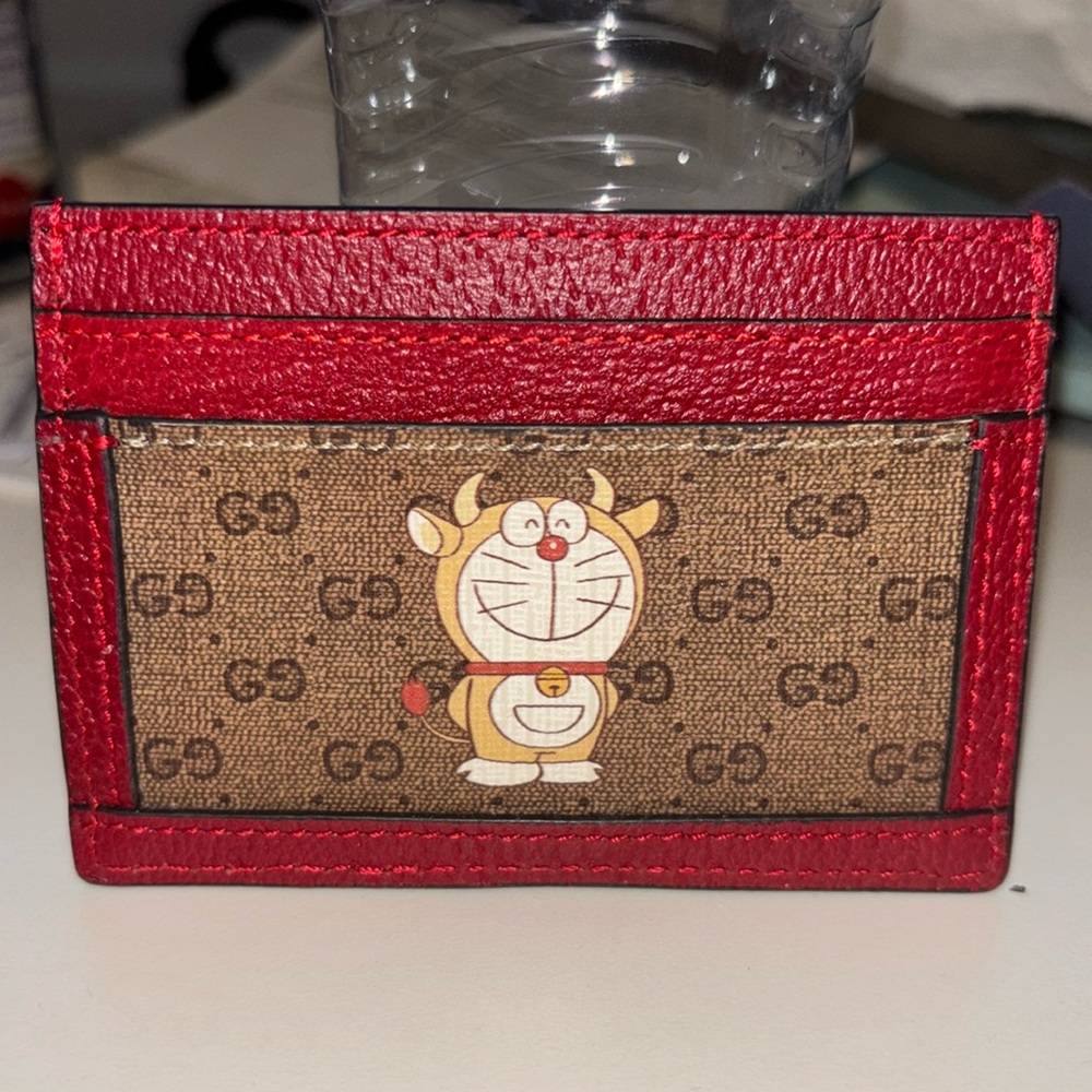 Gucci GG Doraemon Card Case Supreme